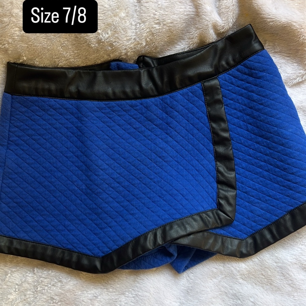 Royal Blue Girls Skort
